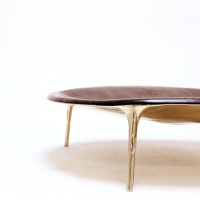 <a href="https://www.galeriegosserez.com/artistes/loellmann-valentin.html">Valentin Loellmann </a> - Brass - Coffee Table